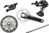 Shimano xt m8100 1x12-speed group i-spec ev 165mm 10-51