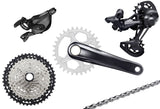 Shimano xt m8100 1x12-speed group clamp 175mm 10-45