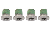 Shimano xt slx chainring bolts inside