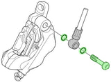 Shimano banjo bolt o-ring for br-m8120 7120