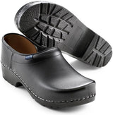 Sika 124 klomp traditionel dichte hak pu zwart - maat 47 - 16.089.075.47