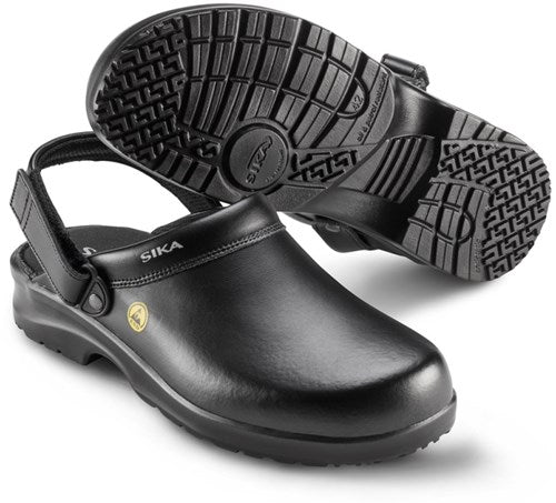 Sika fusion clog esd m. hielriempje ob src - 19467 zwart | zwart | maat 41 - 5703617108279