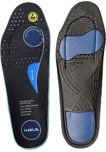 Sika ultimate footfit - high 153 | zwart | maat 44 - 5703617243598