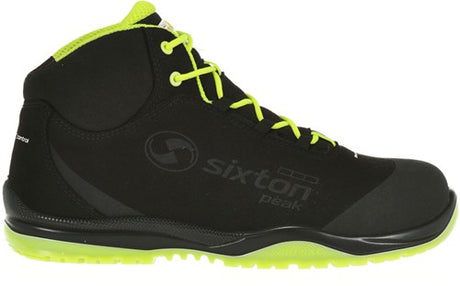 Sixton peak cuban hoog 91370-00 s3 | zwart geel | maat 45 - 8052086524231