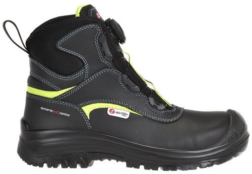 Sixton peak roling boa 81374-00 hoog s3 + kn | zwart geel | maat 43 - 00.091.130.43