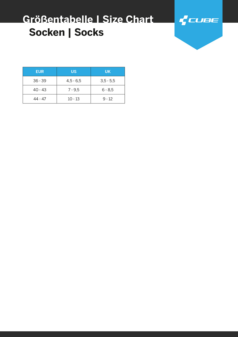 Cube high cut after race lightweight - socks