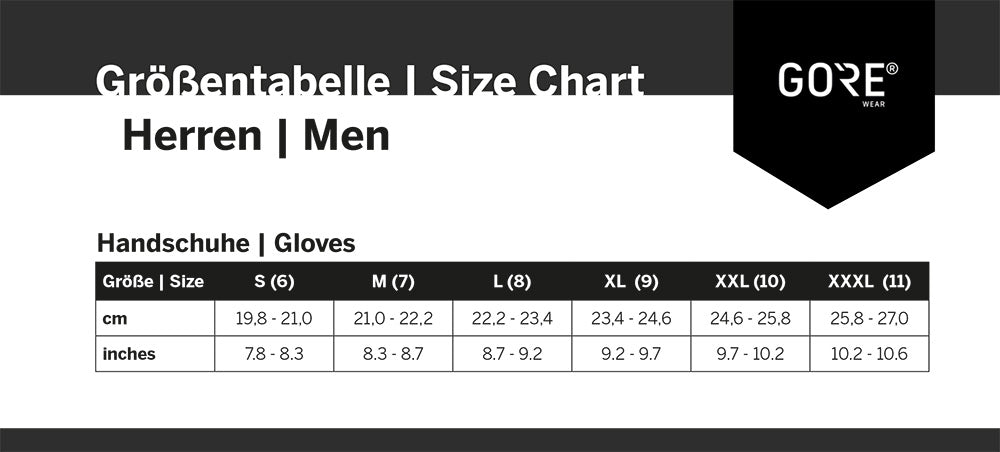 Gorewear gore-tex infinium™ - gloves