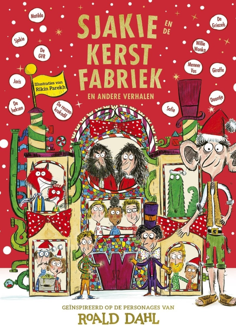 De fontein sjakie en de kerstfabriek en andere verhalen