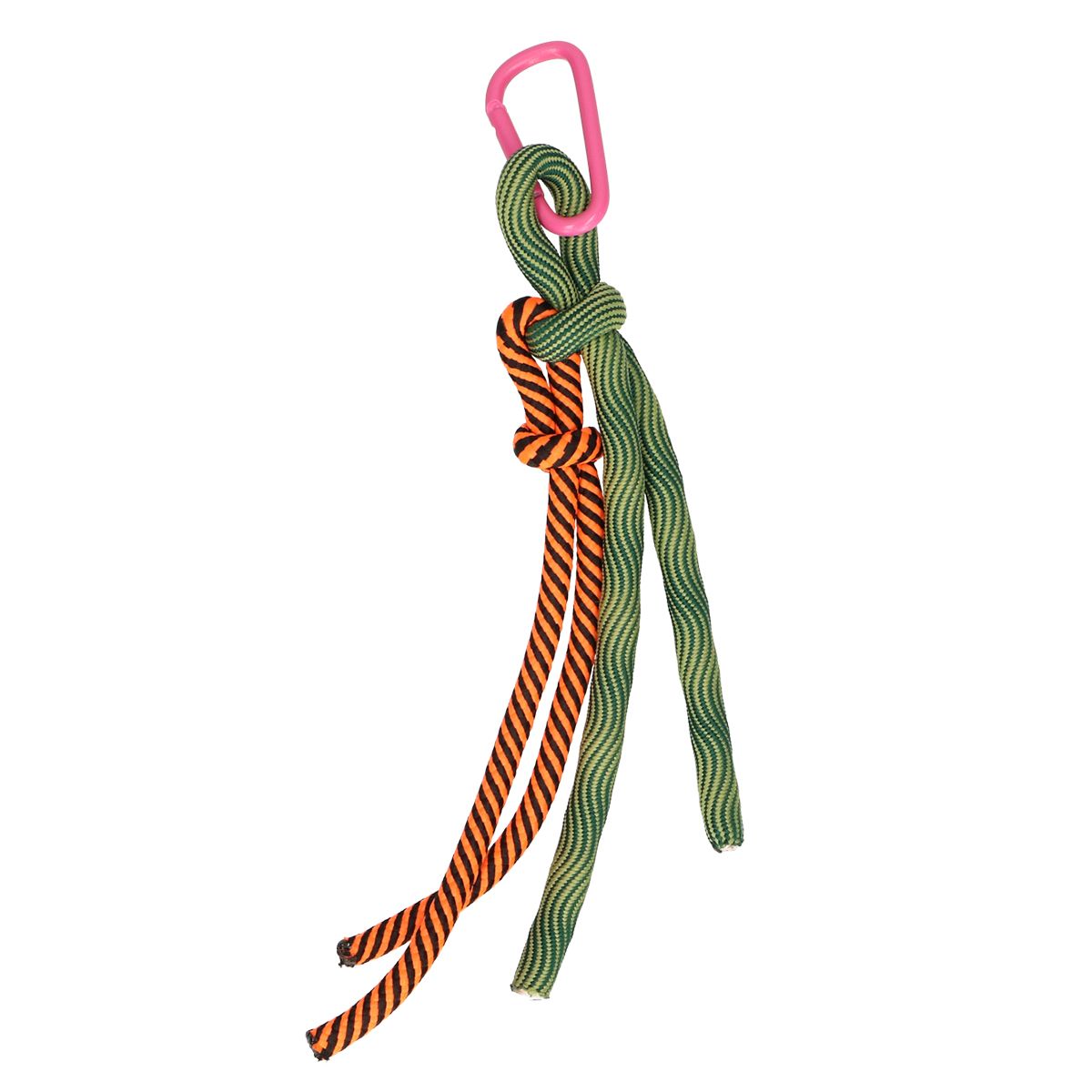 Jvdl bag charm pink oranje groen