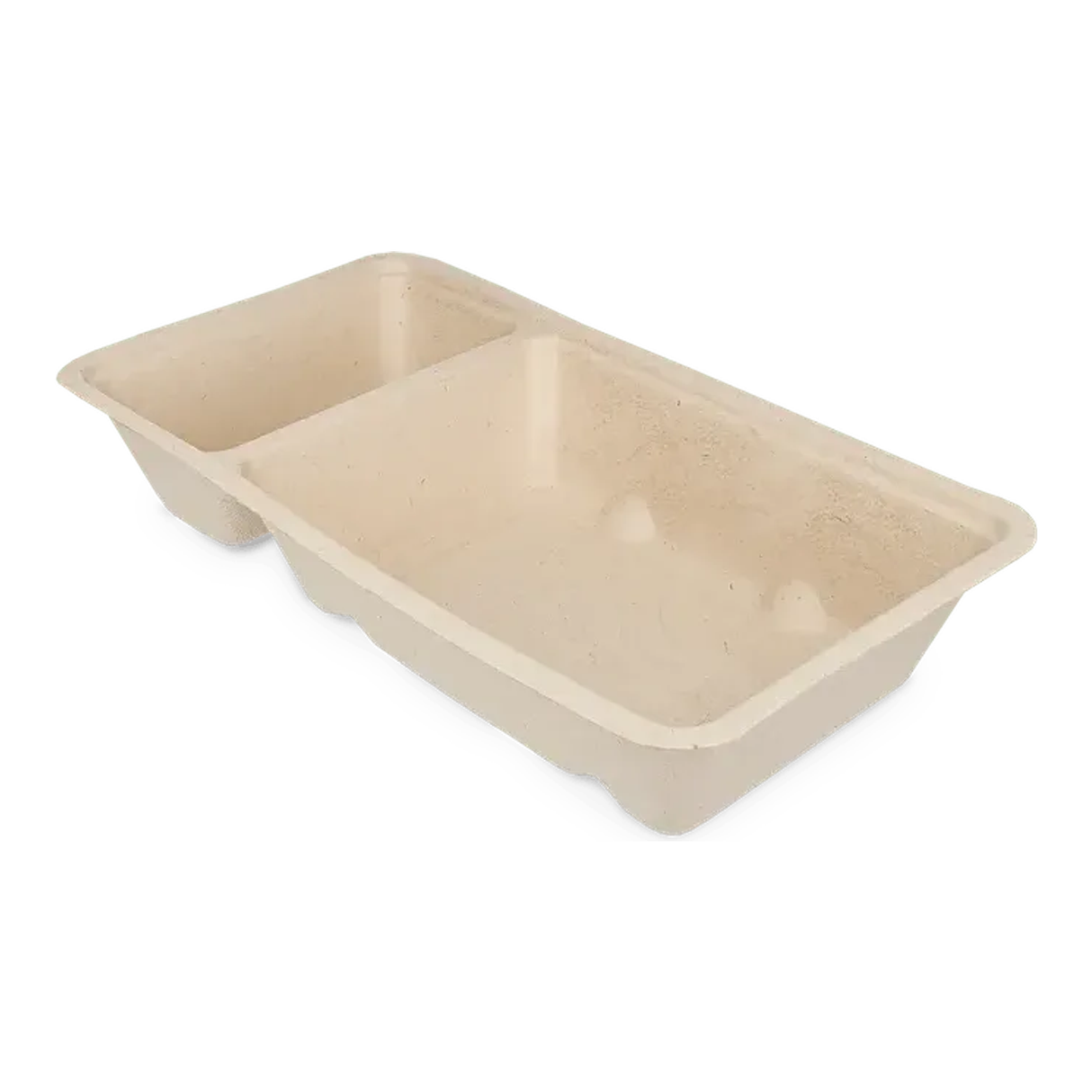 Takeaware snackbakje a23 bagasse pfas-vrij a7+ saus (500 stuks)