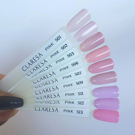 Claresa uv led gellak 5ml pink 513 funfair