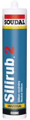 Soudal silirub 2 | siliconenkit | eik | 300 ml - 101080
