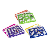 Grafix tekensjablonen stencils pak a 2 stuks 32x21,5cm