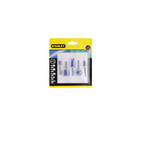 Stanley slijpstenen 5szt. fi = 6mm (kula, duży i mały cylinder, stożek,owal)