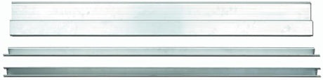 Stabila rij, hak stucadoor alu. h-profiel 200cm - 07828