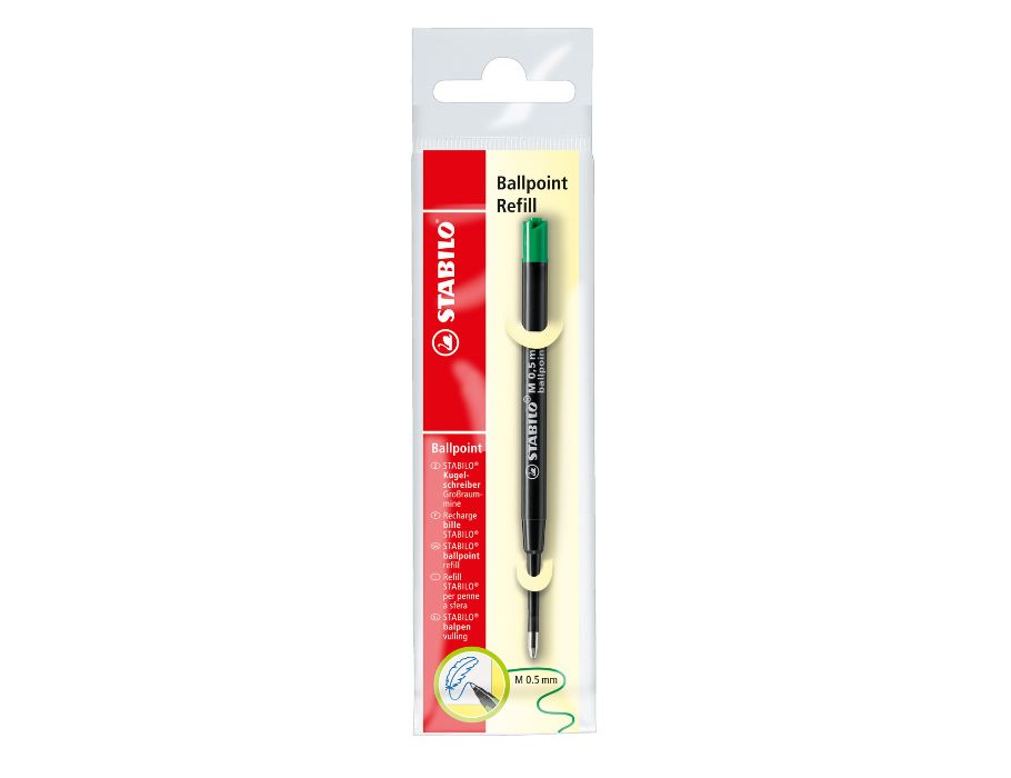 Stabilo Bugpoint Pen Refill 0.5 mm Gréng