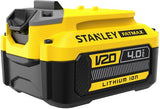 Stanley powertools stanley fatmax sfmcb204 v20 18v 4.0ah li ion accu - sfmcb204-xj