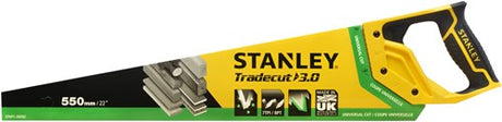 Stanley handgereedschap stht1-20352 houtzaag tradecut universal 550mm 7tpi - stht1-20352