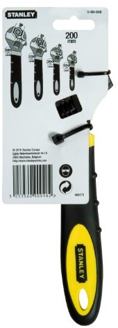 Stanley handgereedschap verstelbare moersleutel 200mm - kaart - 0-90-948