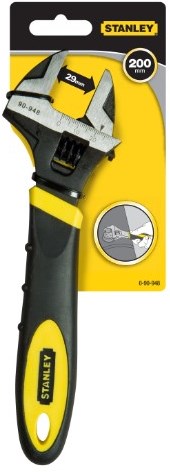 Stanley handgereedschap verstelbare moersleutel 200mm - kaart - 0-90-948