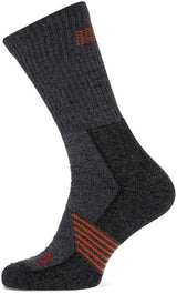Stapp techno bamboo sok 28400 donkergrijs oranje | 6556 donkergrijs oranje | maat 46 - 00.134.007.43