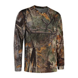 Stealth gear t-shirt lange mouw camo bosprint maat l