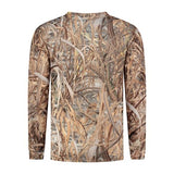 Stealth Gear Stealth Gear T-shirt Long Sleeve Camo Rietprint Size S