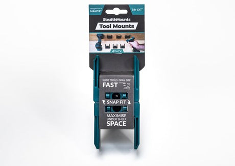 Stealthmounts tm-mk18-blu-4 machinehouder voor makita lxt | blauw | 4-pack - tm-mk18-blu-4