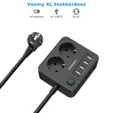 Stekkerdoos usb - 2 poorten