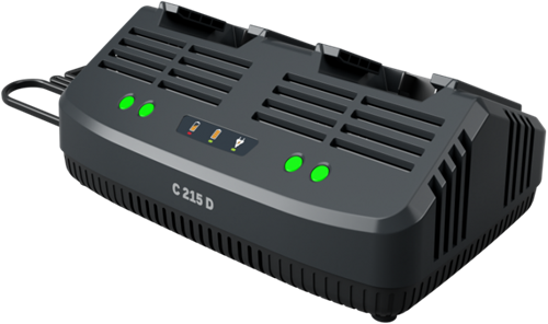 Stiga c 215 d | dubbele oplader voor 2 accu's - 271020100 21