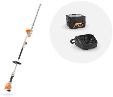 Stihl hla 56 accuheggensnoeier | 210 cm | 115° | met 1x 4.0ah accu en lader - ha012000050