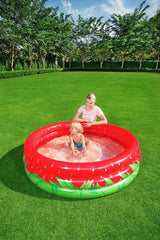 Bestway zwembad 3-rings aardbei 160x38cm