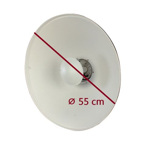 Studioking Beauty Dish White SK-BD550W 55 cm s satjem