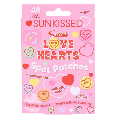 Sunkissed spot patches love hearts 48st.