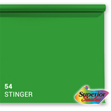 Papier de fond supérieur 54 Stinger Chromy Key 1,35 x 11m