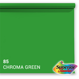 Superior achtergrondpapier 85 chroma key green 3,56 x 15m