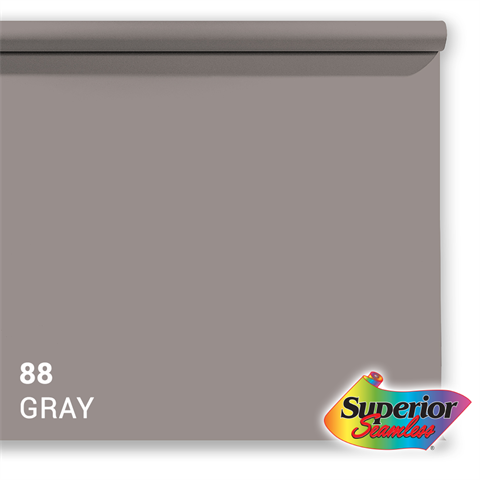 Papier de fond supérieur 88 Gray 3,56 x 15m