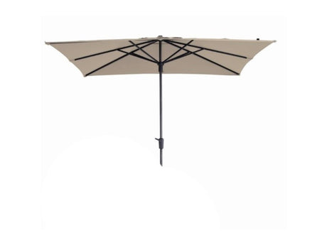 Madison parasol syros vierkant opdraai 280x280cm ecru