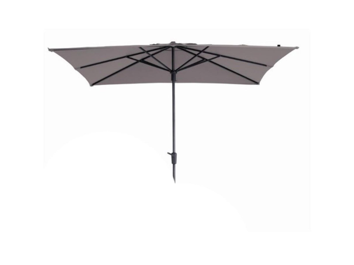 Madison parasol syros vierkant opdraai 280x280cm taupe