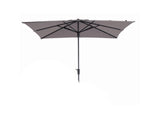 Madison parasol syros vierkant opdraai 280x280cm taupe