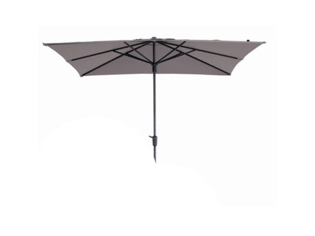 Madison parasol syros vierkant opdraai 280x280cm taupe