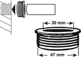 Cornat rubbernippel 30 50 (47mm-buis) m - t3185010