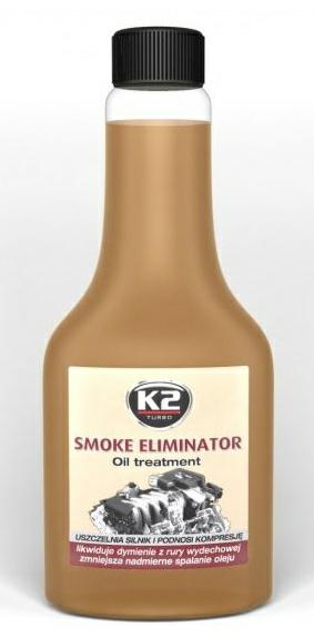 K2 sluit de motor en verhoog de compressierook eliminer 355ml