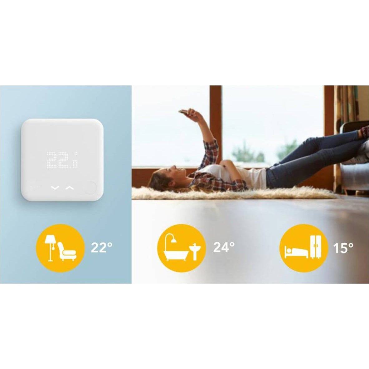 Tado ° zousätzlech Smart Thermostat