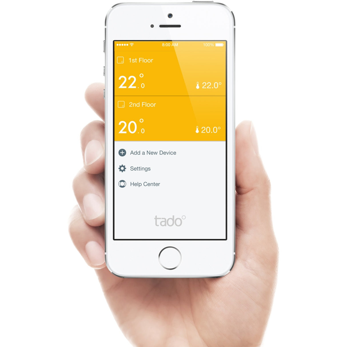 Tado ° zousätzlech Smart Thermostat