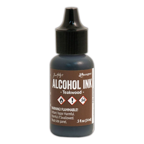 Ranger ink ranger • tim holtz alcohol ink teakwood 14ml