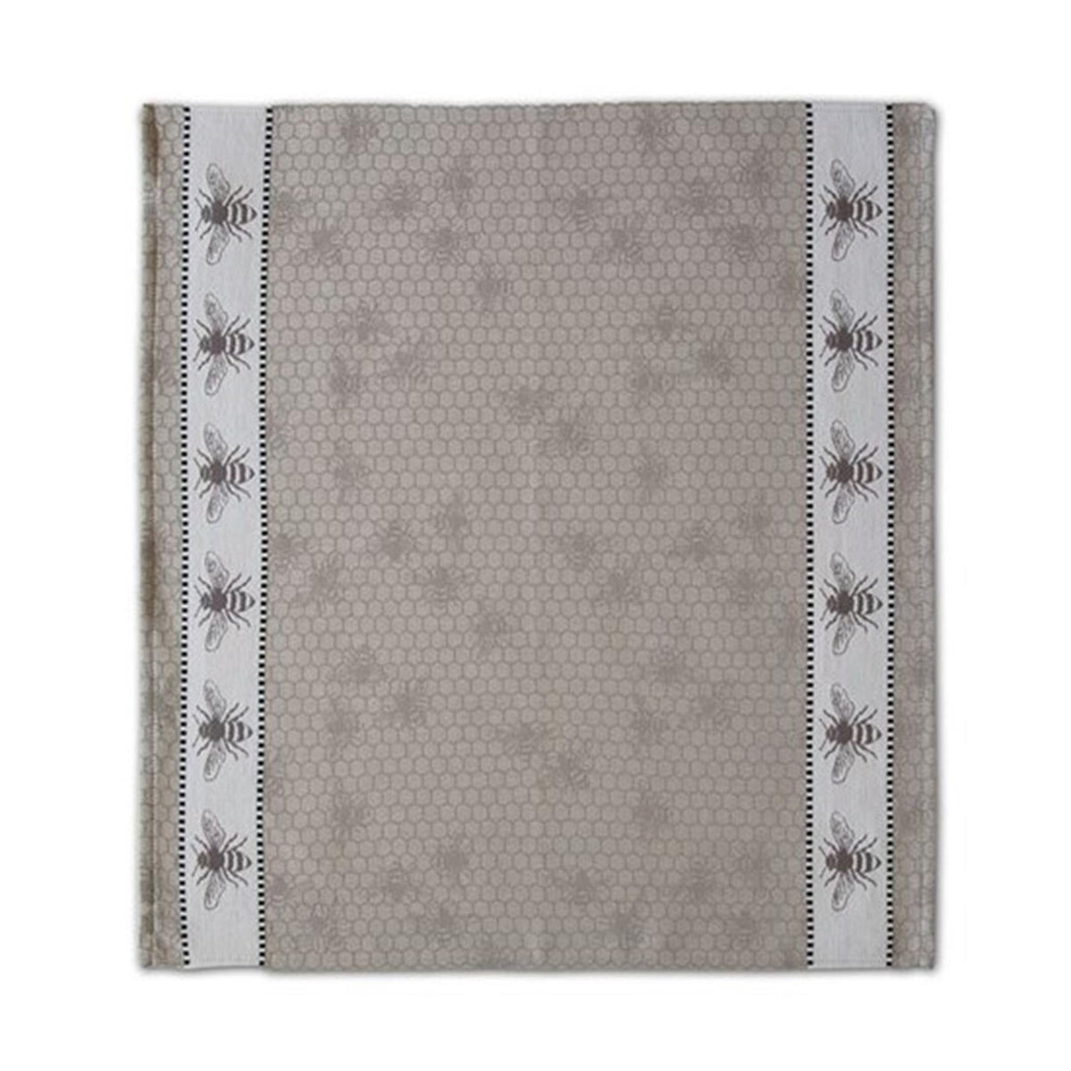 Ddddd theedoek honing grijs 60x65cm 6 stuks