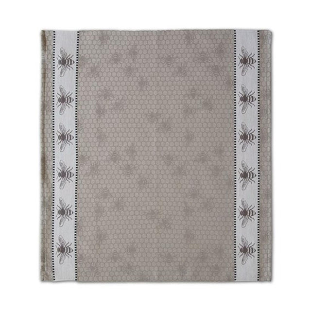 Ddddd theedoek honing grijs 60x65cm 6 stuks