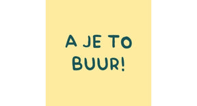 Tegeljte a je to buur 10,5x10,5x0,5cm