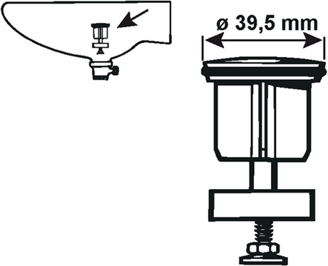 Cornat afvoerkegel excenter-afloop 1 1 4 - tec317409